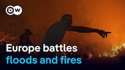 As death toll from European floods rises, Portugal now hit by wildfires I DW News