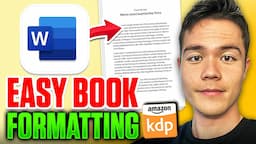 How to Format a Book in Microsoft Word for Amazon KDP (Step-by-Step)