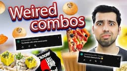 Trying Weirdest Food Combos Suggested By Subscribers 🥵🤯