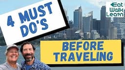 4 Things You Must Do Before Traveling Full-time. Nomad early retired travel tips.