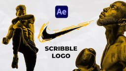 Scribble Logo Motion Graphics Animation in After Effects - After Effects Tutorial