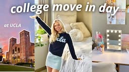 COLLEGE MOVE-IN VLOG at UCLA + dorm tour