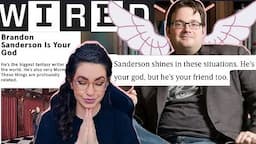 BRANDON SANDERSON IS YOUR GOD 🙏🏼 Wired Article Chat