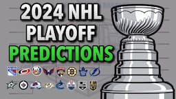 2024 NHL Stanley Cup Playoff Predictions