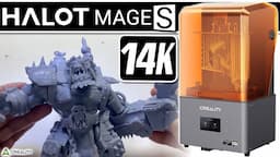 14k DE RESOLUCIÓN en impresión 3d? CREALITY HALOT-MAGE S