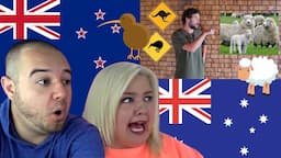 The Difference Between Australia and New Zealand Part 1 and 2 | COUPLE REACTION VIDEO