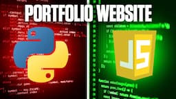 Python + JavaScript - Portfolio Web App Tutorial