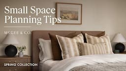 Designer Tips for Decorating Small Bedrooms | The McGee & Co. Spring Collection