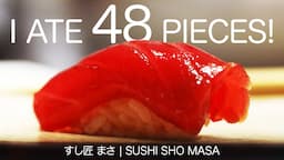 Eating My Money Worth at the Best ALL-YOU-CAN-EAT Sushi Omakase | すし匠 まさ • Sushi Sho Masa