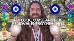 Bad luck, curse and hex removal energy healing | Reiki healing | Universal life force energy healing