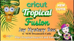 New Cricut JOY Tropical Fusion Mystery Box w/ New Dreamsicle Cutie