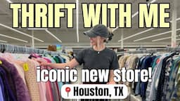 Thrift With Me | NEW Red, White & Blue Thrift Store | Worth the hype??