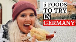 Munich Food Tour - 5 Foods You HAVE To Try in Bavaria, Germany (Americans Try Bavarian Food)