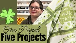 Get Creative: 5 Fun Projects With Just One Fabric Panel!  #msqcshowandtell #msqcpartner