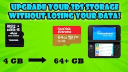 Upgrade 3DS Storage 2023 guide (Without losing games and CFW)