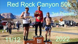 Red Rock Canyon 50k Ultra - 3rd Place Finish!!