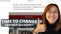 OCBC 360 Savings Account NEW Interest rates COMPARED with DBS and UOB // EASY 3.25% interest