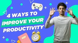 4 tips to increase your productivity ft. Varun Mayya | Productivity tips