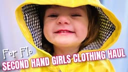 SECOND HAND KIDS CLOTHING HAUL | Girls aged 18 - 24 months | MOTHERHOOD Hacks