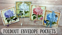 Foldout Envelope Pocket Tutorial (in Inches)