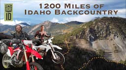 Dirt Biking Across America | Prt 3 IDAHO BDR (Back Country Discovery Route)