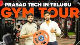 @Prasadtechintelugu Gave Me His New Gym Tour 🔥 | Part-2 | Fashion X Tech