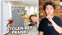 Stolen Refrigerator Prank! (Birthday Surprise) | Ranz and Niana