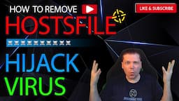 How to Remove SettingsModifier:Win32/HostsFileHijack | How to Remove HostsFile ~ Hijack Virus