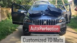 Our Suzuki Scross Getting Premium Customized  7D Mats Installed | Auto Perfection's | Karan Madan