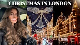 GETTING INTO THE CHRISTMAS SPIRIT 🎄 Harrods haul, Sober Christmas Party, London markets and more