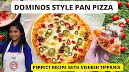 Dominos Style Pan Pizza. You will never like the ready made pizza base ever. Best Pizza Dough