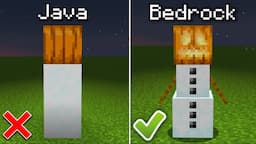 100 Diferencias Java Vs Bedrock!