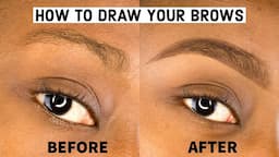 HOW TO: EASY EYEBROW TUTORIAL FOR BEGINNERS WITH PENCIL | LADE KEHINDE