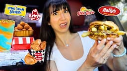 I Ate At FAST FOOD Items I NEVER Knew Existed!