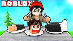 ROBLOX EAT ME OBBY WITH ALEXA!