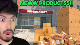 Neww Freezer And Products Upgrade !! | Supermarket Simulator - Black FOX