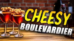 Cheese and Popcorn in a Boulevardier Twist - It Works!