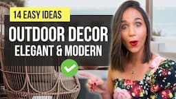 ✅ TOP 14 Backyard, Patio, Deck & Balcony Decorating Ideas 🔥 OUTDOOR LIVING Spaces | Interior Design