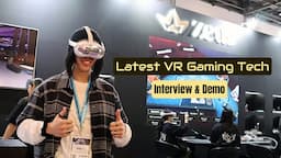 Latest VR Gaming Tech - Zeus Interview and Demo