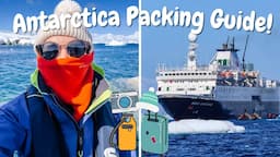 What to Pack for Antarctica! It's not as cold as you think!