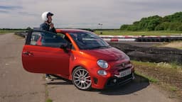 First Track Day In My Abarth 595 Project Car! [#ProjectBiposto]