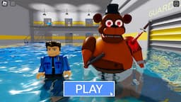 WATER NIGHTMARE MODE! FREDDY BARRY'S PRISON RUN (SCARY OBBY)!(#Obby) #Roblox