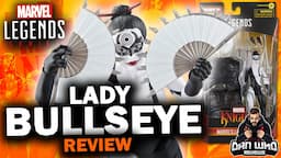 Marvel Legends Lady Bullseye Marvel Knights Wave (Mindless Ones BAF) Review