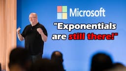 Microsoft CTO Kevin Scott — "The Exponentials Are Still There" but Bill Gates disagrees