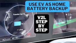 Use EV to power the home during power outage. V2L. Ioniq 5 | Ioniq 6 | EV6 | EV9 | GV60 | Kona