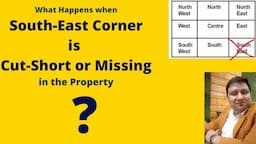 Vastu Shastra -: South-East Corner is Cut-Short or Missing in the House-Flat or Property