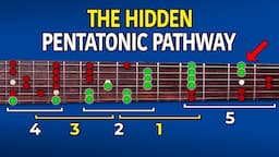 Connect All 5 Pentatonic Scale Positions With This Hidden Pathway - Lead Guitar Lesson