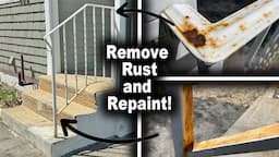 How to Prep and Paint Rusty Metal Railings