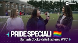 Sign Up - Into Football | Damaris Cooke celebrates Pride Month with a return to Hackney Women FC ⚽️🌈