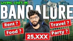 The REALITY of Living in BANGALORE under Rs 25,000 💰| My Expenses in Bangalore | Tushar Badeewal